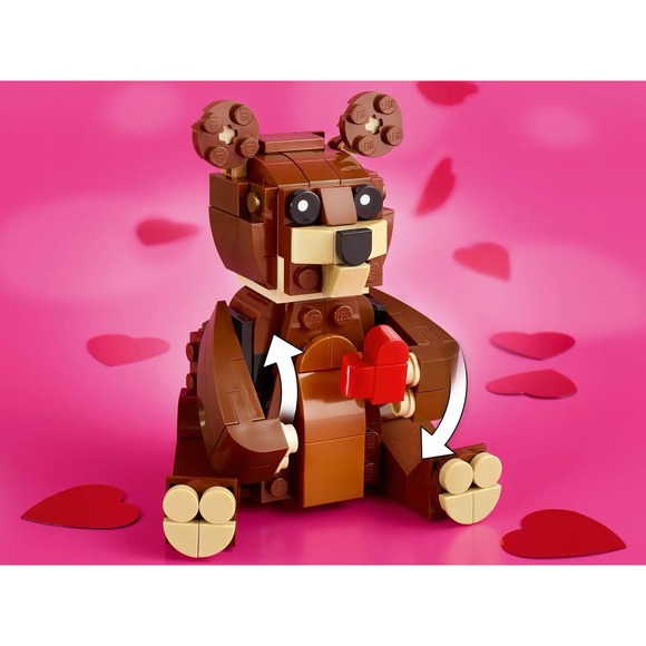 LEGO Valentine's Brown Bear 40462 ~ New 2021 ~ 245 pieces - Picture 3 of 6